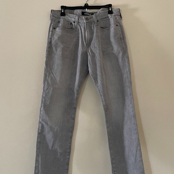 Stretch Material Jeans, Straight leg 5 pocket denim jeans - Picture 10 of 13